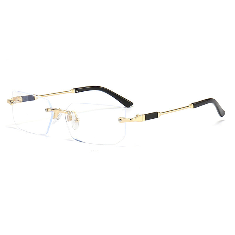 Wholesale Frameless Jelly Colored PC Sunglasses
